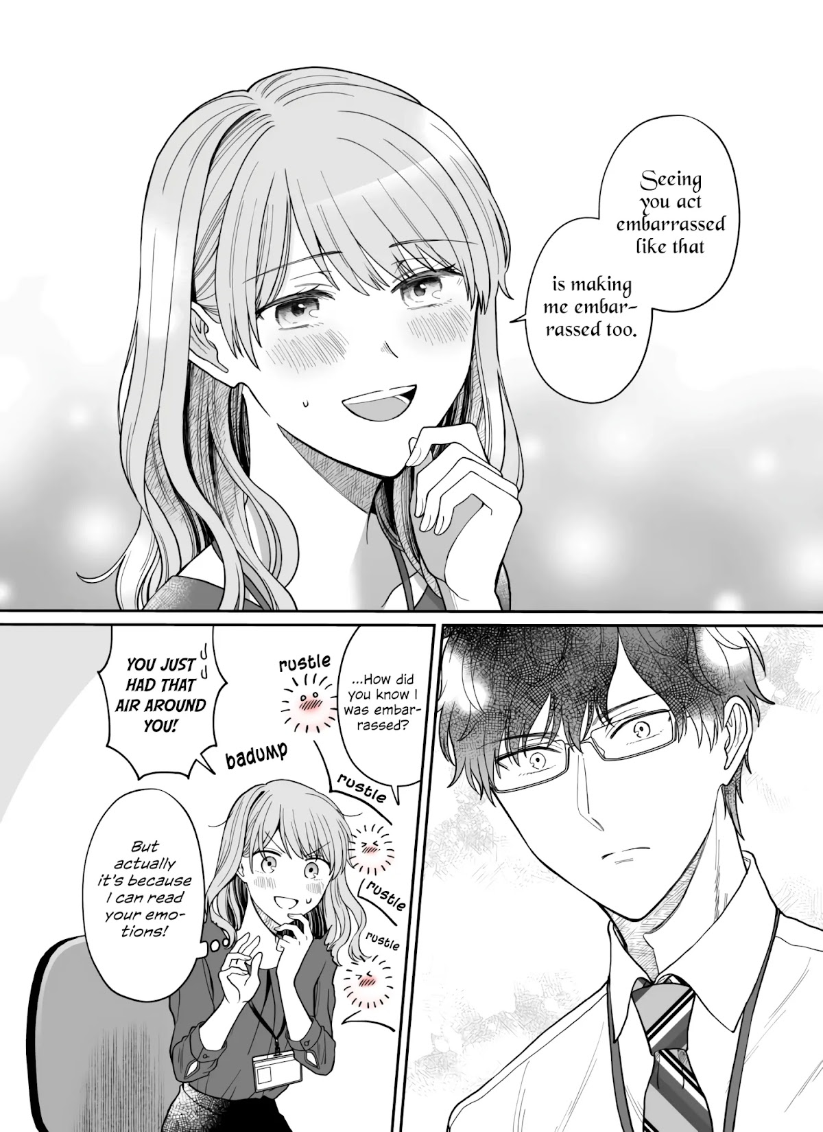 Kuuki ga "Yomeru" Shinnyushain to Buaiso na Senpai no Hanashi Chapter 11 page 5 - Chapter 11