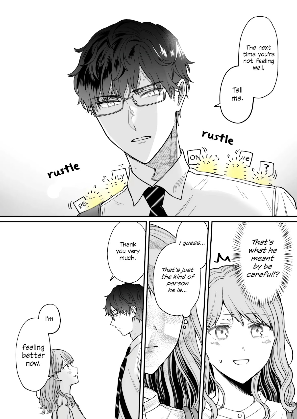 Kuuki ga "Yomeru" Shinnyushain to Buaiso na Senpai no Hanashi Chapter 12 page 4 - Chapter 12