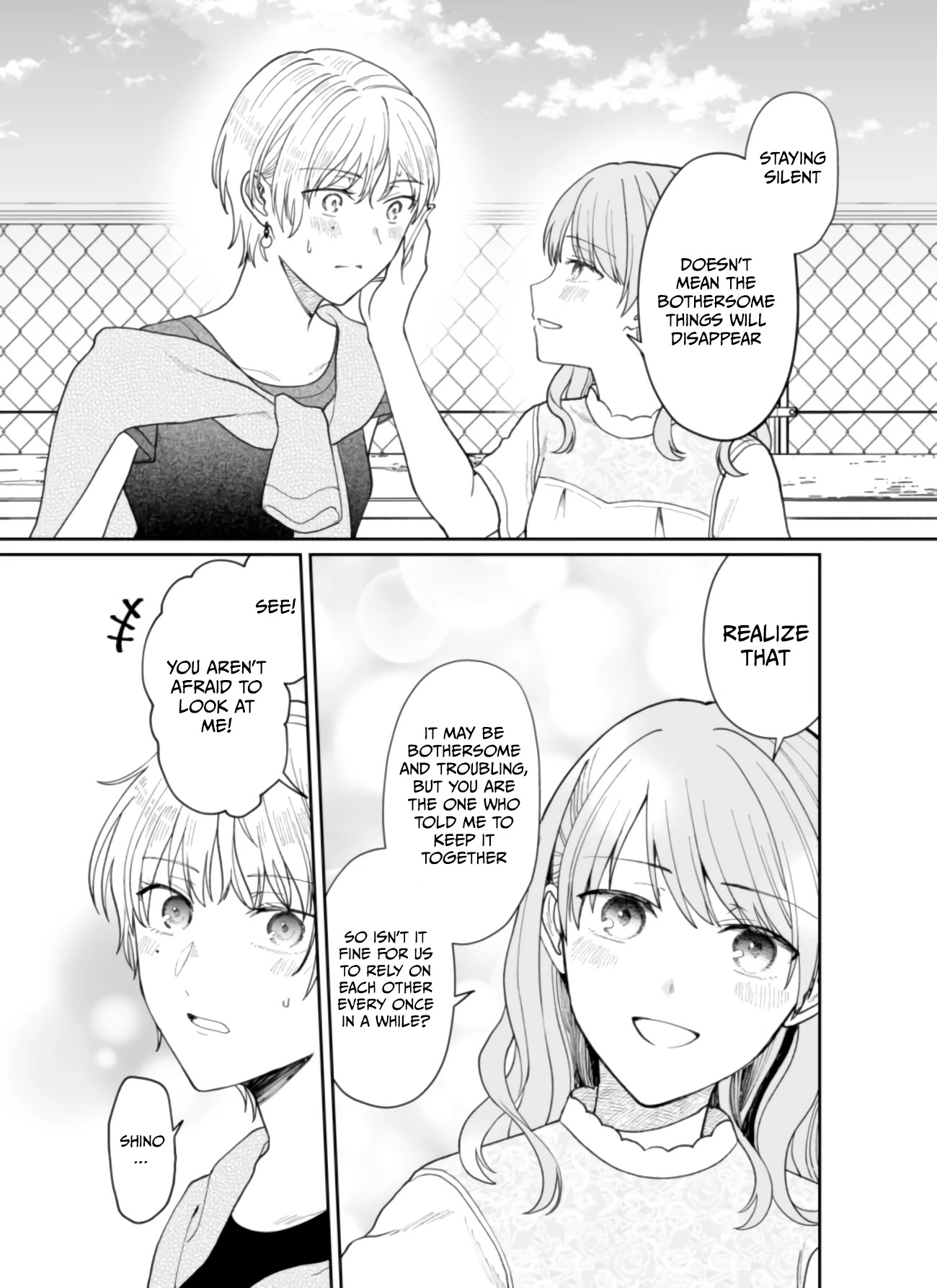 Kuuki ga "Yomeru" Shinnyushain to Buaiso na Senpai no Hanashi Chapter 13 page 5 - Chapter 13
