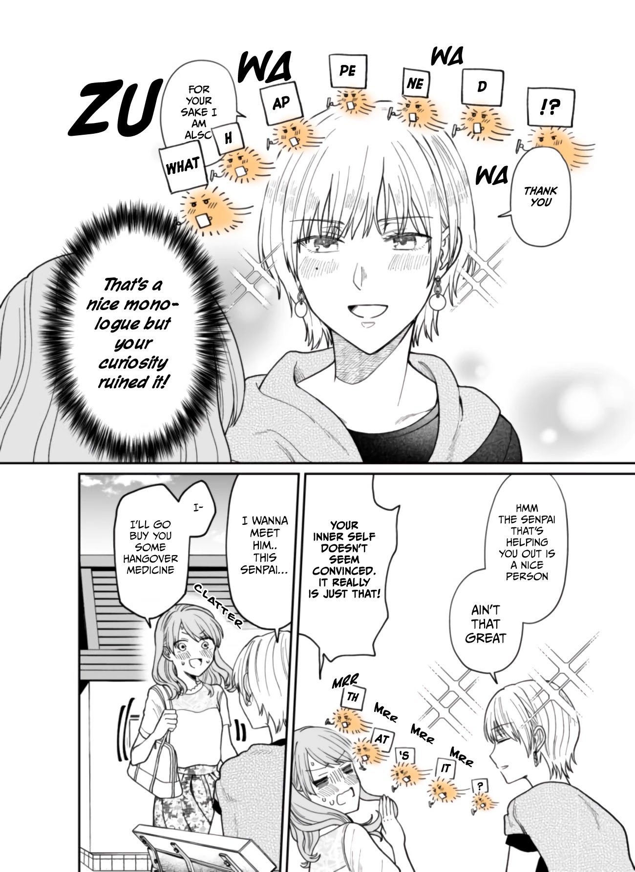 Kuuki ga "Yomeru" Shinnyushain to Buaiso na Senpai no Hanashi Chapter 13 page 6 - Chapter 13