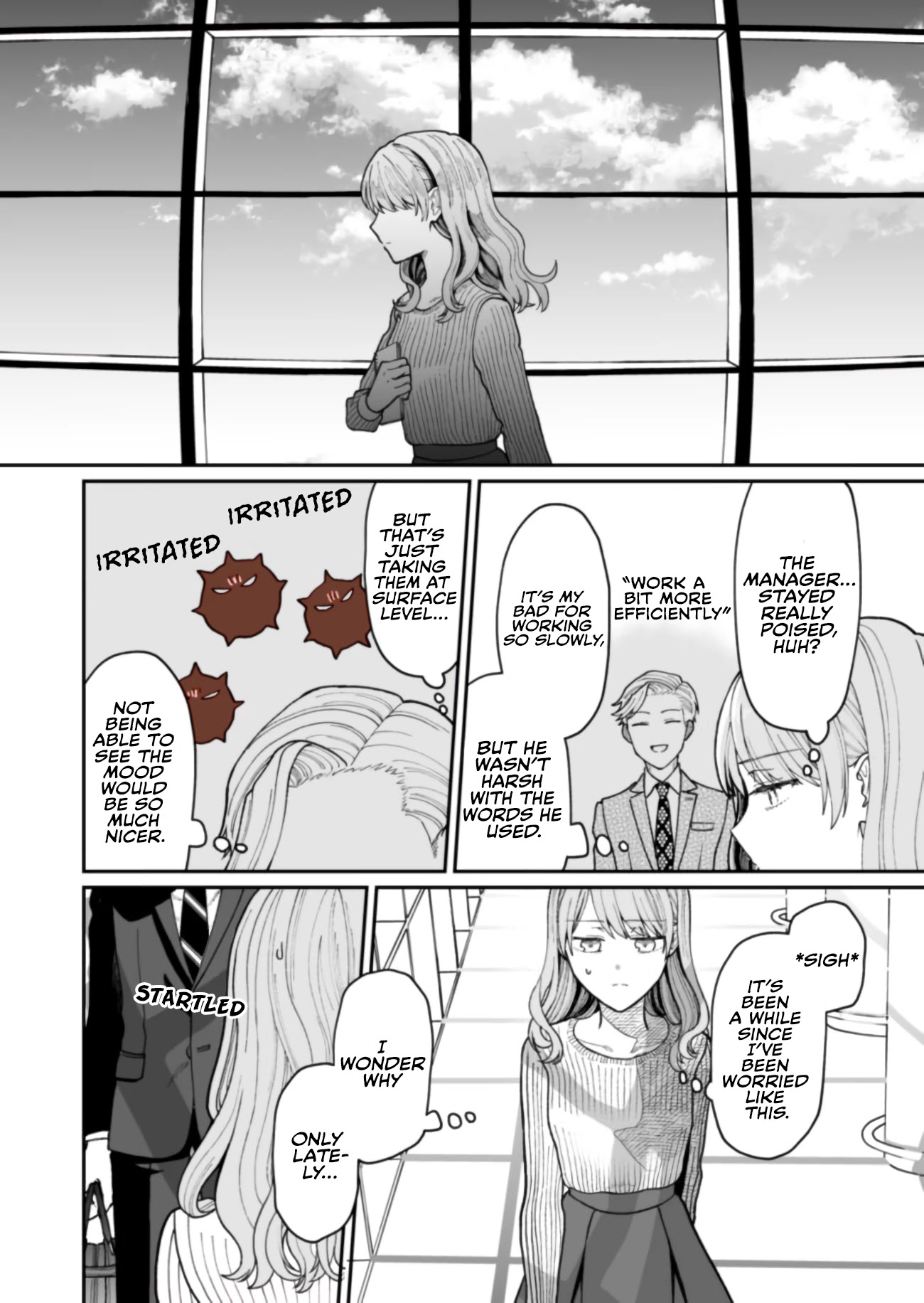 Kuuki ga "Yomeru" Shinnyushain to Buaiso na Senpai no Hanashi Chapter 14 page 10 - Chapter 14