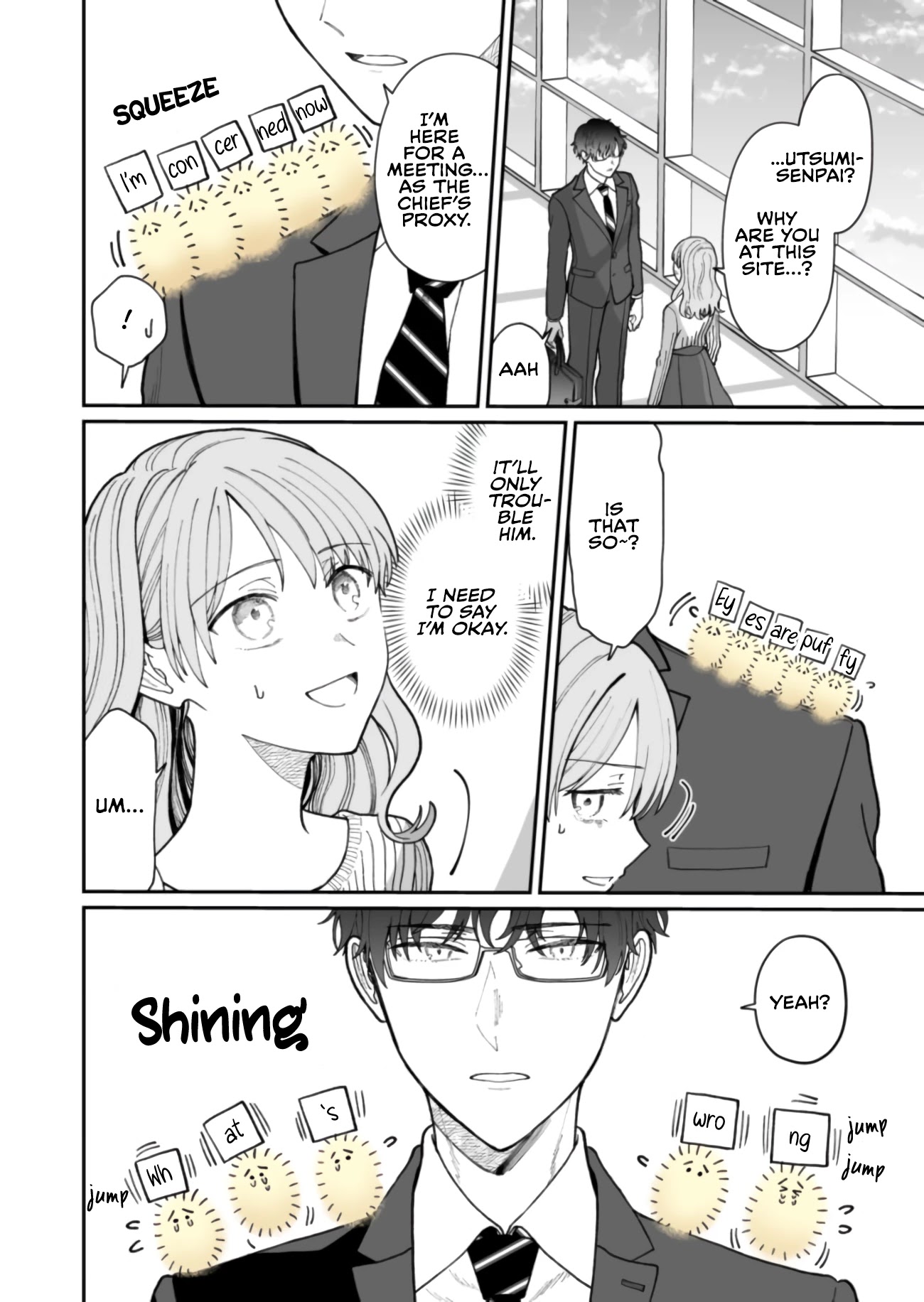 Kuuki ga "Yomeru" Shinnyushain to Buaiso na Senpai no Hanashi Chapter 14 page 12 - Chapter 14