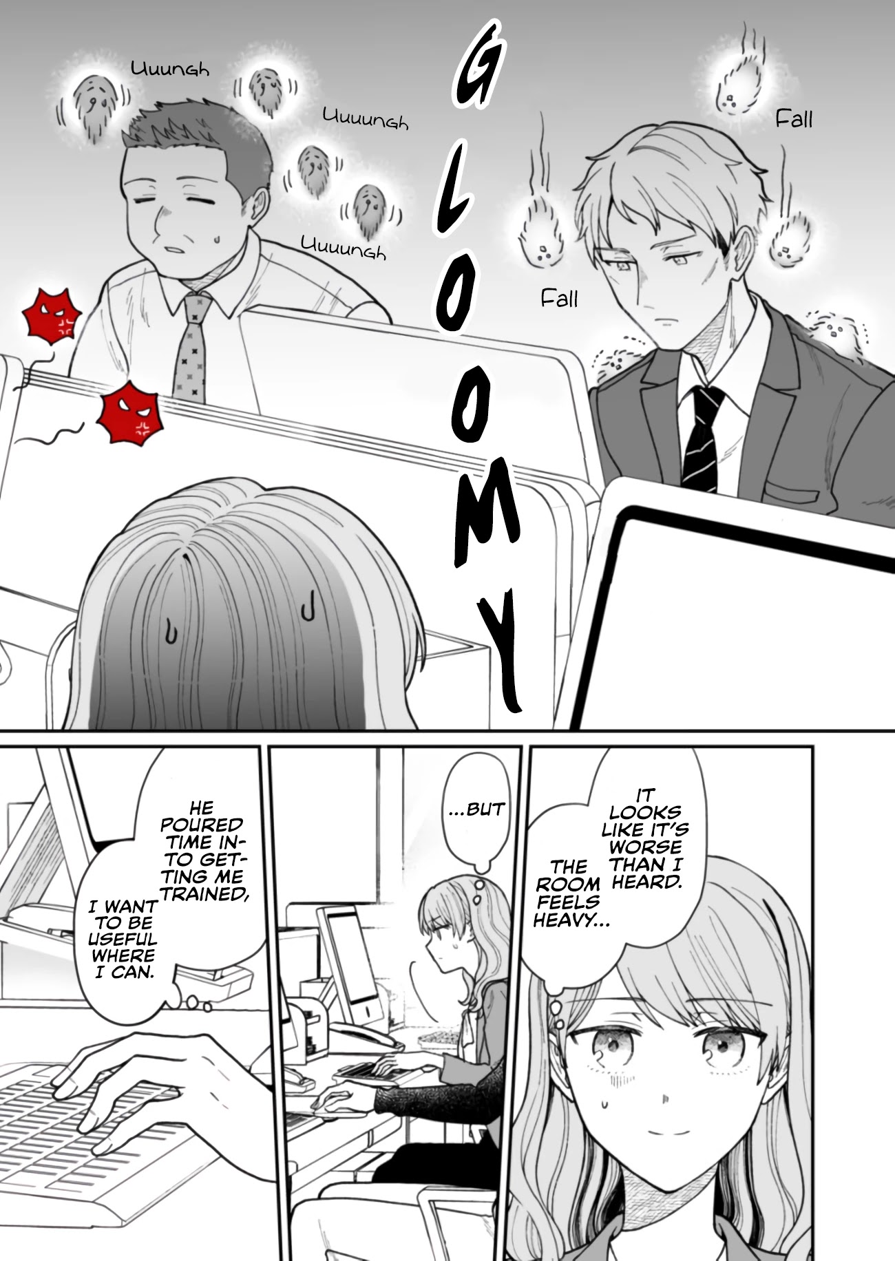Kuuki ga "Yomeru" Shinnyushain to Buaiso na Senpai no Hanashi Chapter 14 page 3 - Chapter 14