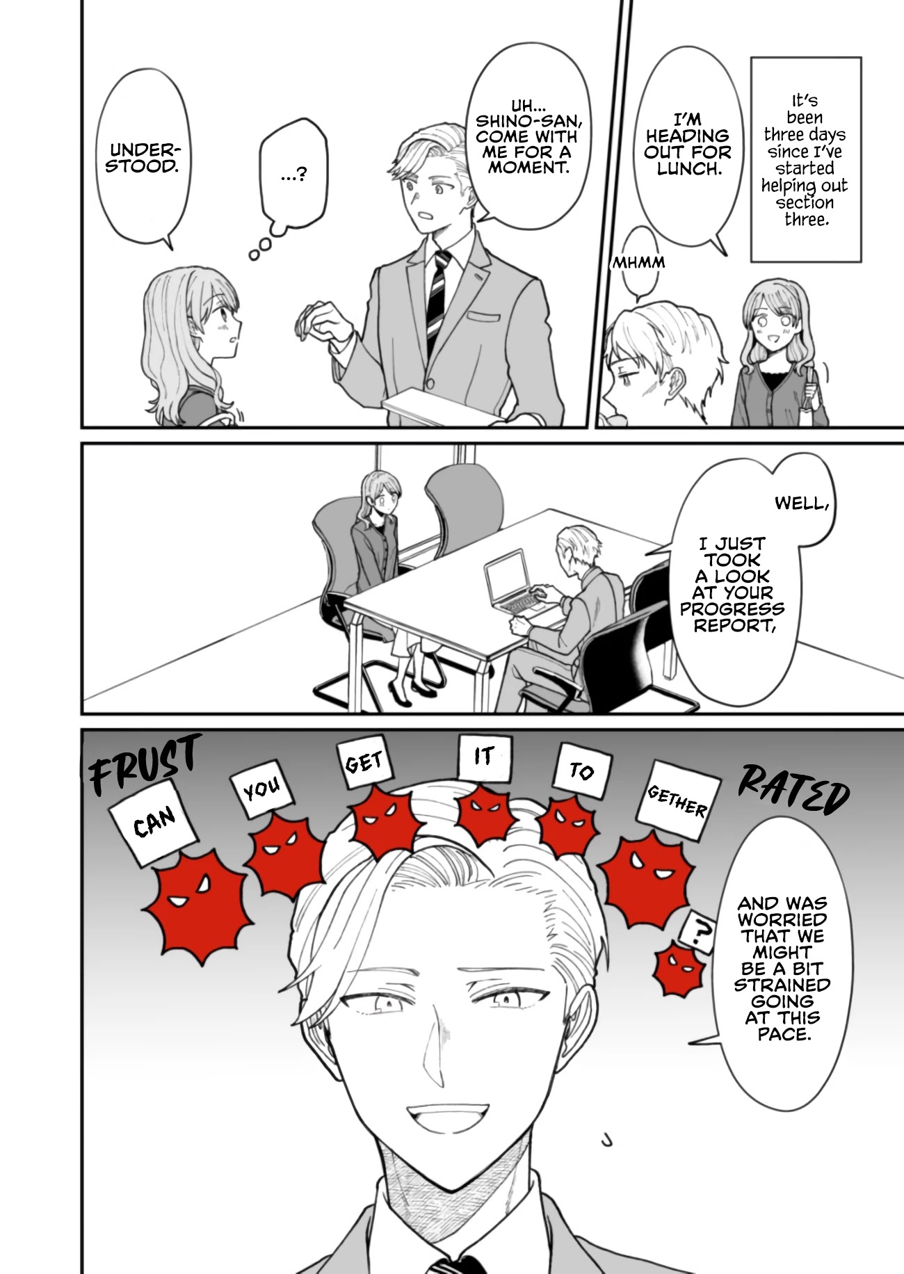 Kuuki ga "Yomeru" Shinnyushain to Buaiso na Senpai no Hanashi Chapter 14 page 6 - Chapter 14