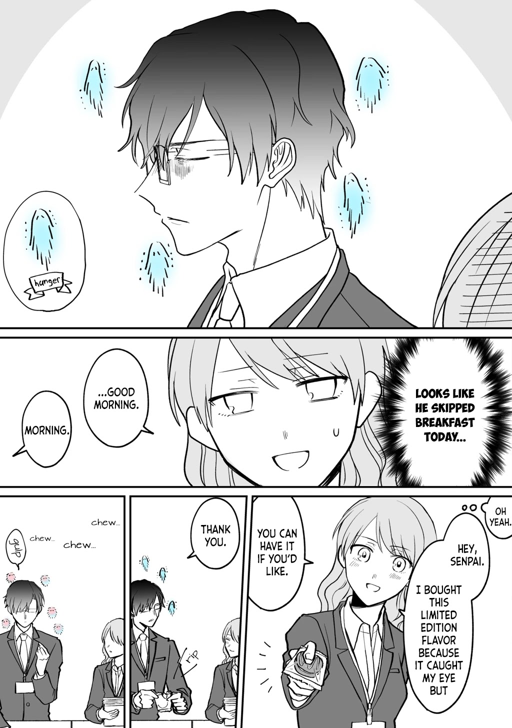 Kuuki ga "Yomeru" Shinnyushain to Buaiso na Senpai no Hanashi Chapter 2 page 3 - Chapter 2