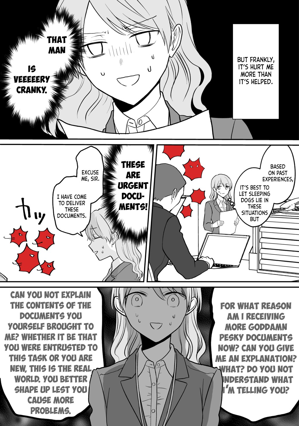 Kuuki ga "Yomeru" Shinnyushain to Buaiso na Senpai no Hanashi Chapter 3 page 2 - Chapter 3