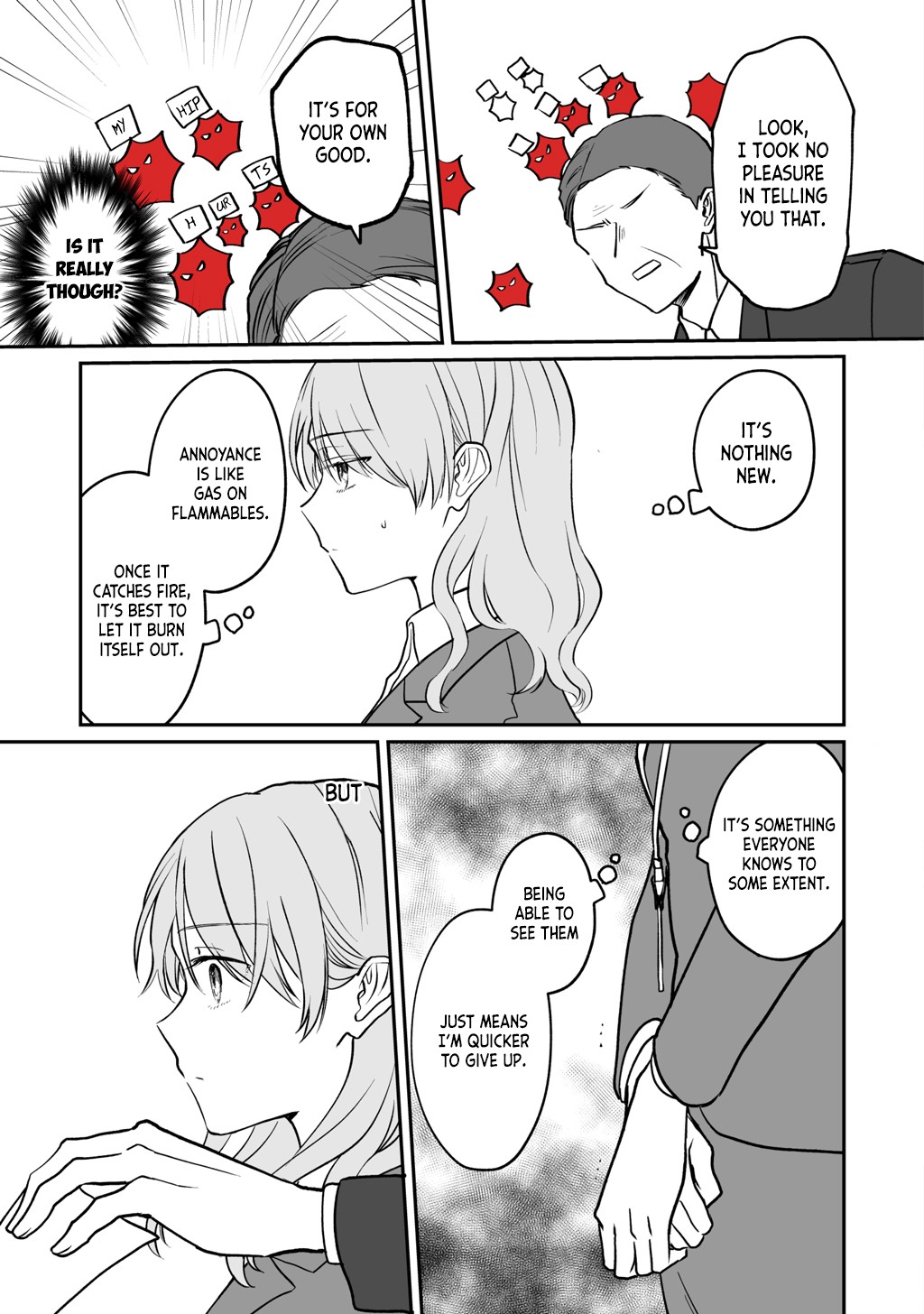Kuuki ga "Yomeru" Shinnyushain to Buaiso na Senpai no Hanashi Chapter 3 page 3 - Chapter 3