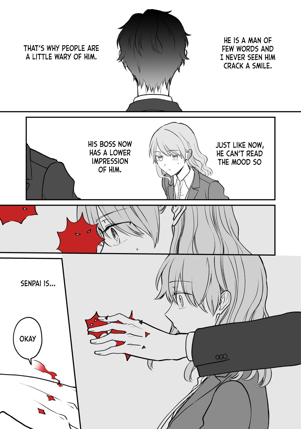 Kuuki ga "Yomeru" Shinnyushain to Buaiso na Senpai no Hanashi Chapter 3 page 5 - Chapter 3
