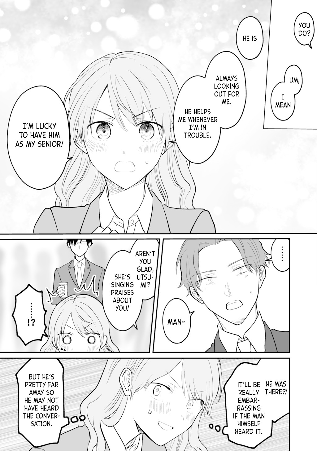 Kuuki ga "Yomeru" Shinnyushain to Buaiso na Senpai no Hanashi Chapter 4 page 3 - Chapter 4