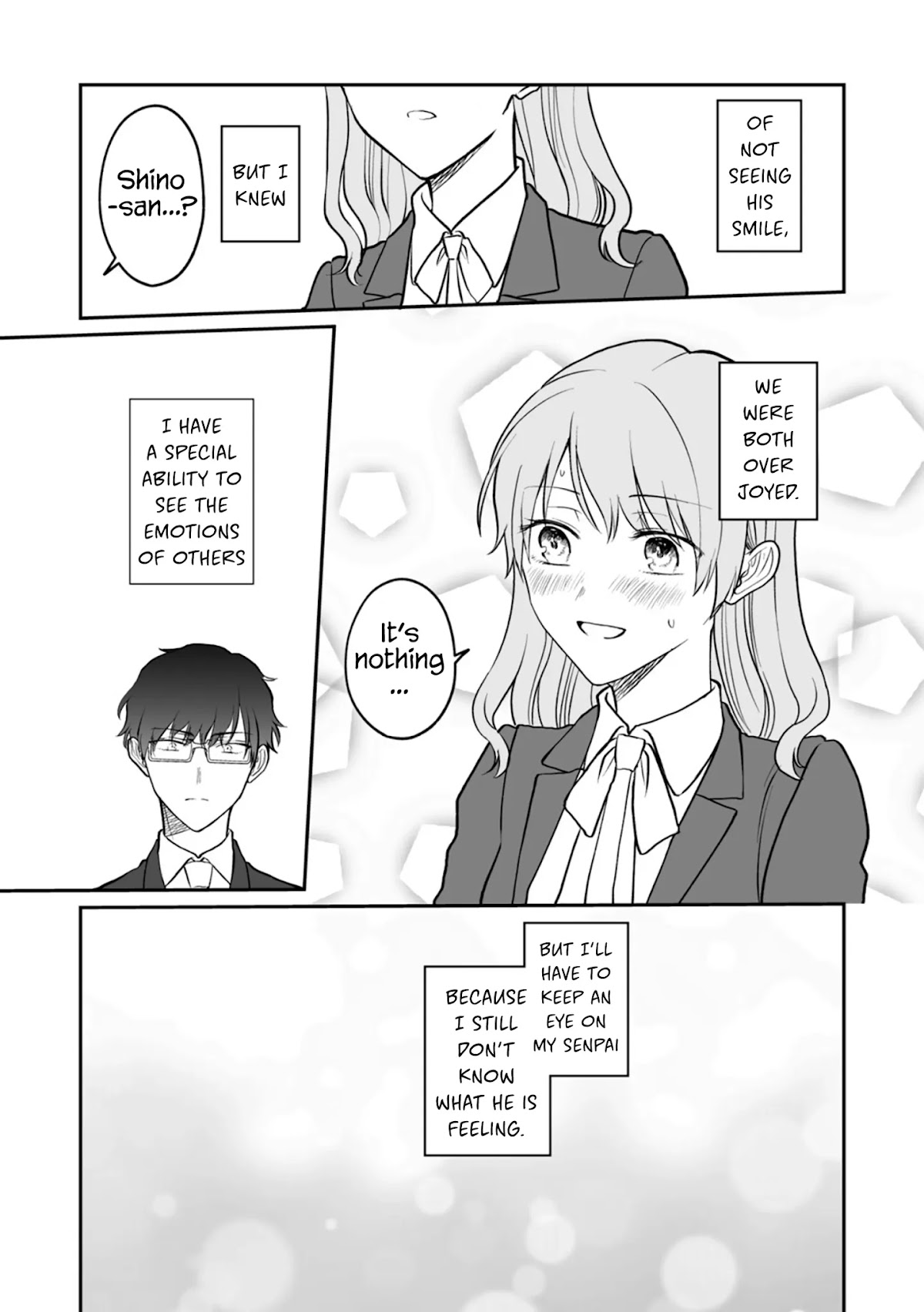 Kuuki ga "Yomeru" Shinnyushain to Buaiso na Senpai no Hanashi Chapter 5.1 page 9 - Chapter 5.1: The End of the Rainy Day & Extras