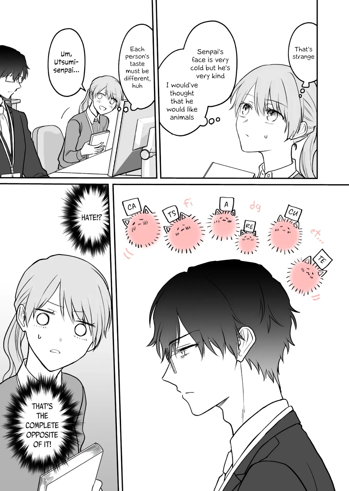 Kuuki ga "Yomeru" Shinnyushain to Buaiso na Senpai no Hanashi Chapter 6 page 3 - Chapter 6