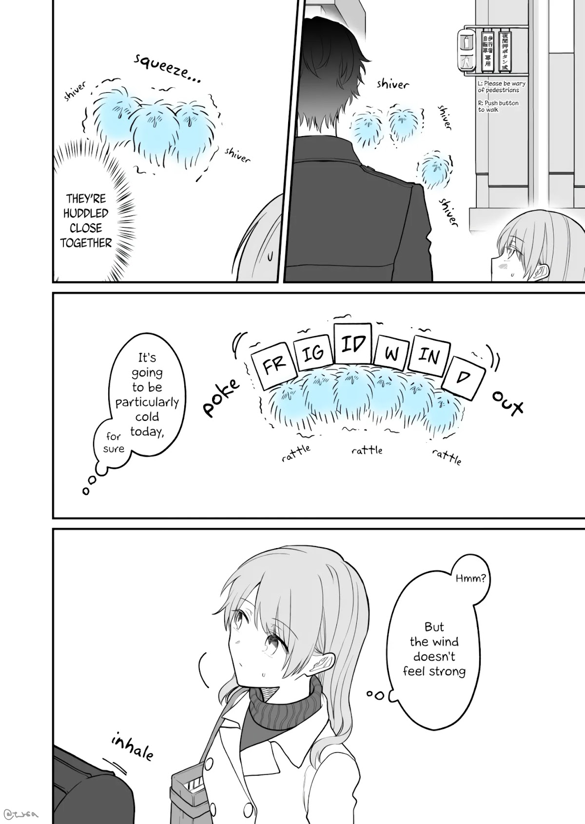 Kuuki ga "Yomeru" Shinnyushain to Buaiso na Senpai no Hanashi Chapter 8 page 2 - Chapter 8