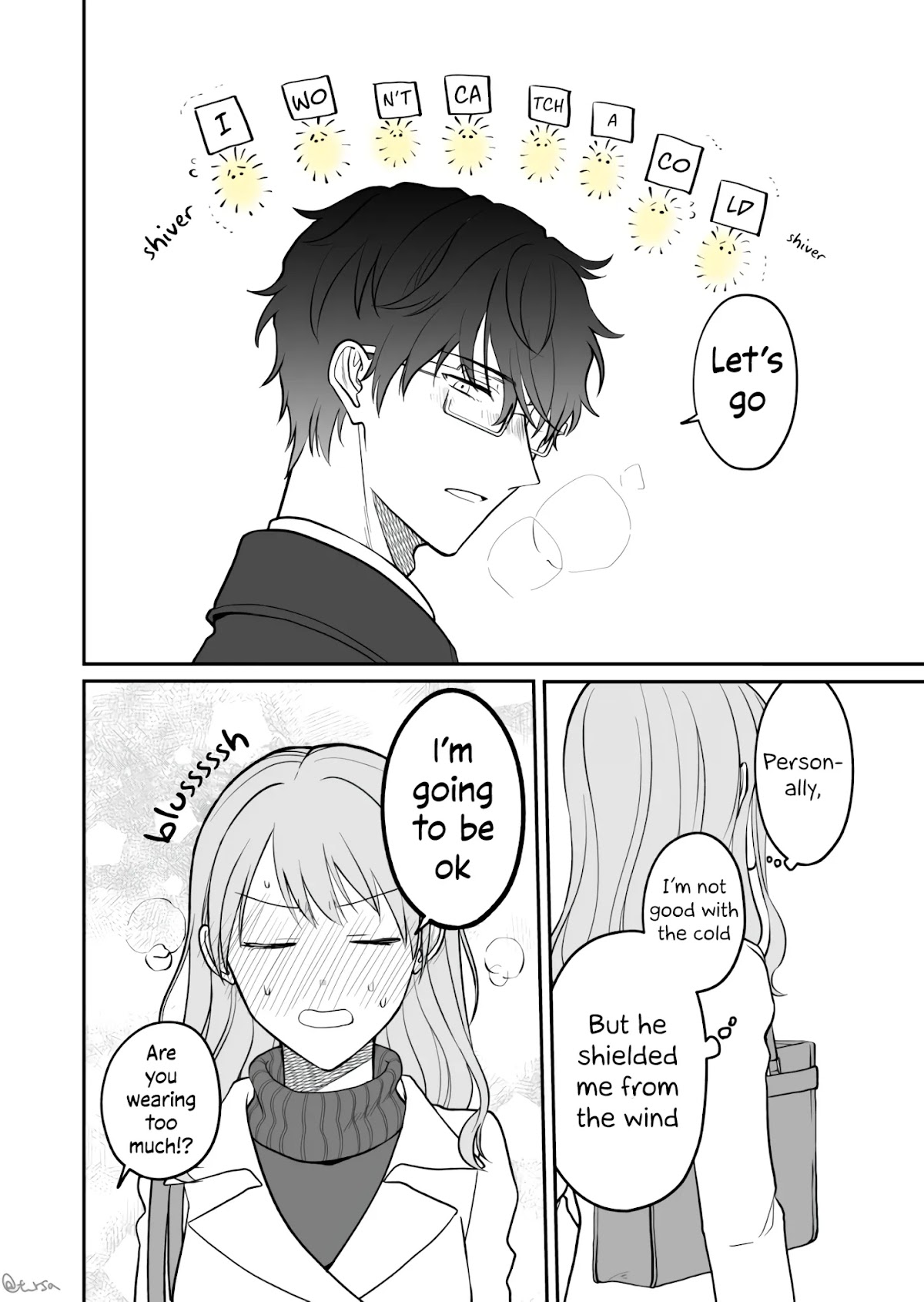 Kuuki ga "Yomeru" Shinnyushain to Buaiso na Senpai no Hanashi Chapter 8 page 4 - Chapter 8