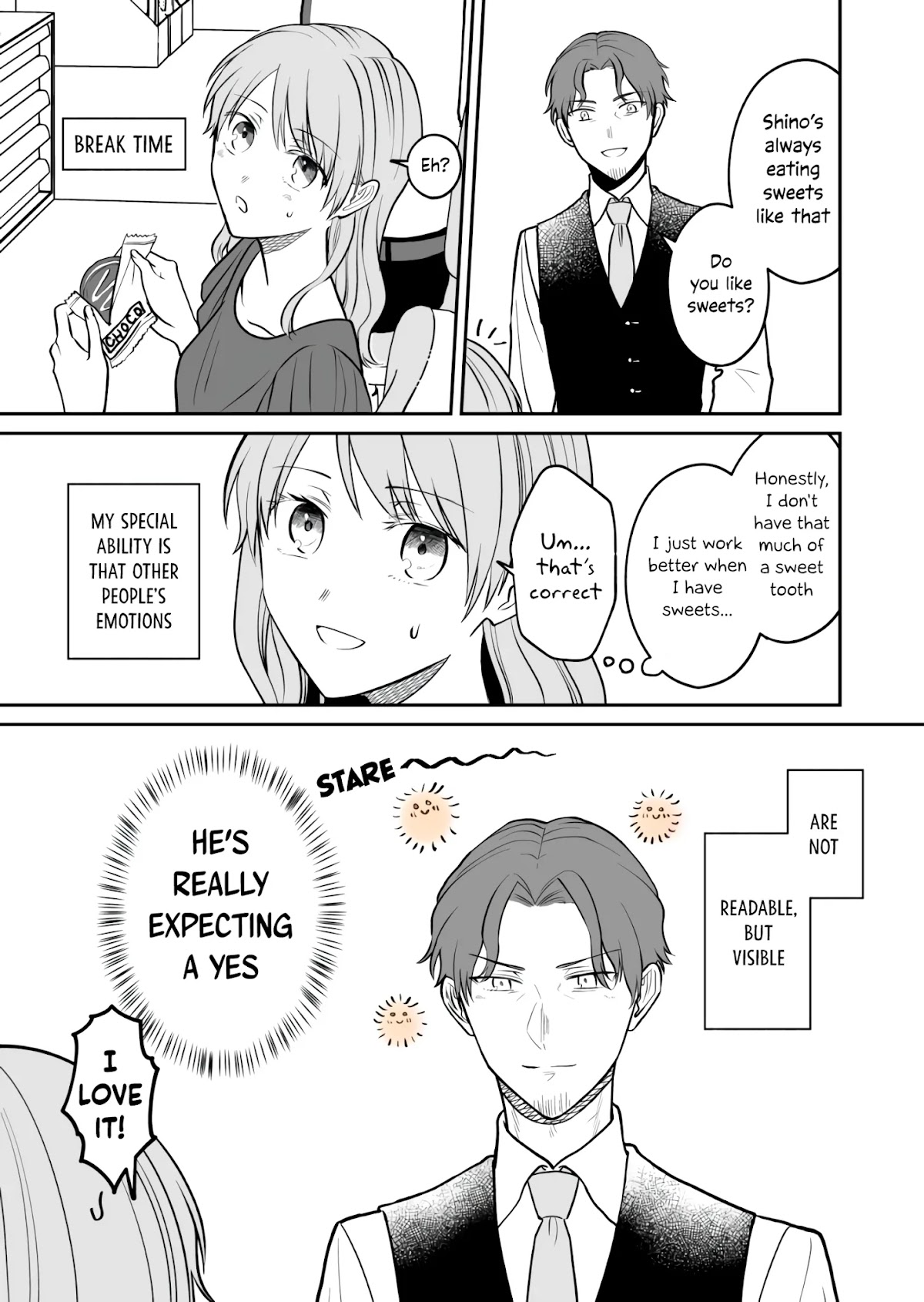 Kuuki ga "Yomeru" Shinnyushain to Buaiso na Senpai no Hanashi Chapter 9 page 2 - Chapter 9