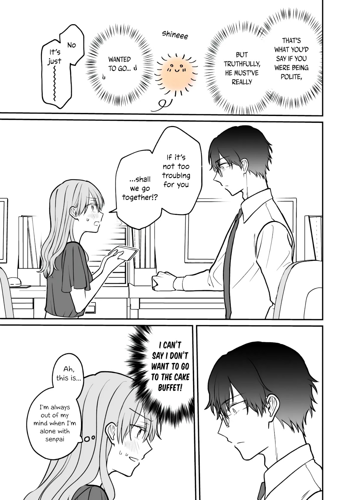 Kuuki ga "Yomeru" Shinnyushain to Buaiso na Senpai no Hanashi Chapter 9 page 6 - Chapter 9
