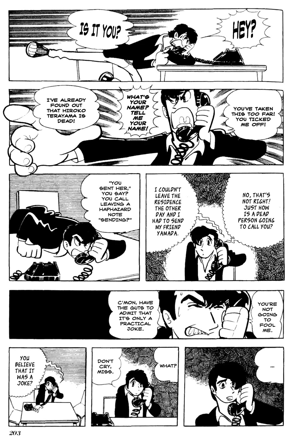 Kuuki no Soko Chapter 11 page 9 - Chapter 11 : Telephone