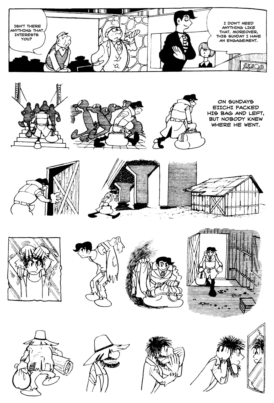 Kuuki no Soko Chapter 3 page 3 - Chapter 3 : The Voice of Night