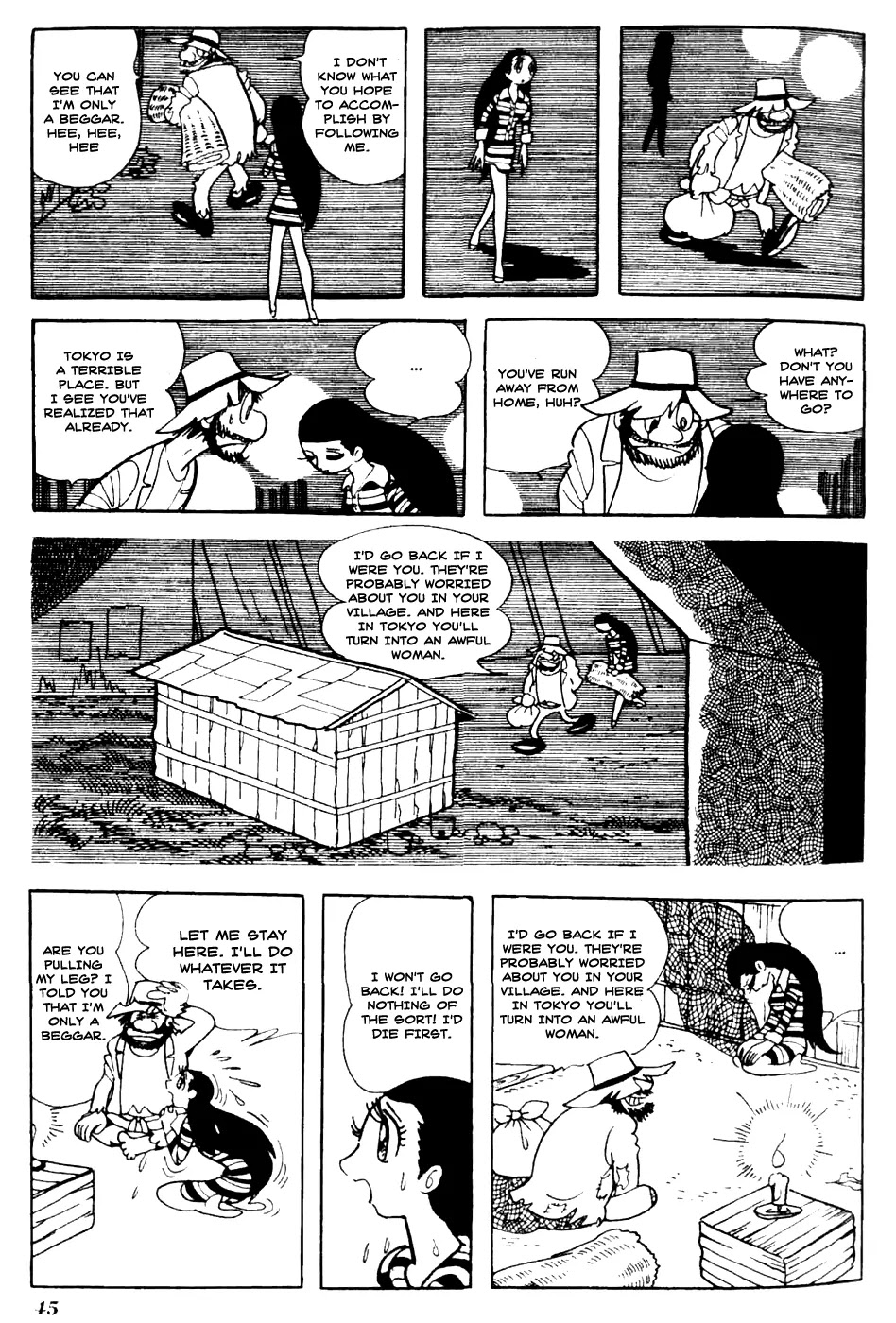 Kuuki no Soko Chapter 3 page 7 - Chapter 3 : The Voice of Night