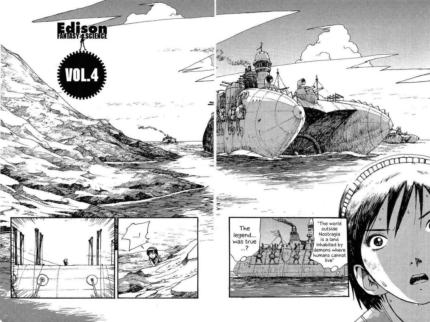 Kuusou Kagaku Edison Chapter 4 page 2 - Chapter 4