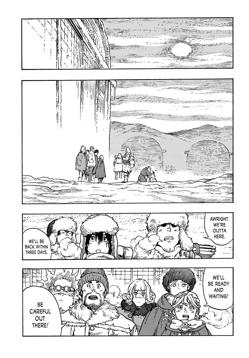 Kuutei Dragons Chapter 100 page 36 - Chapter 100: Break Time White Stew with Meatballs