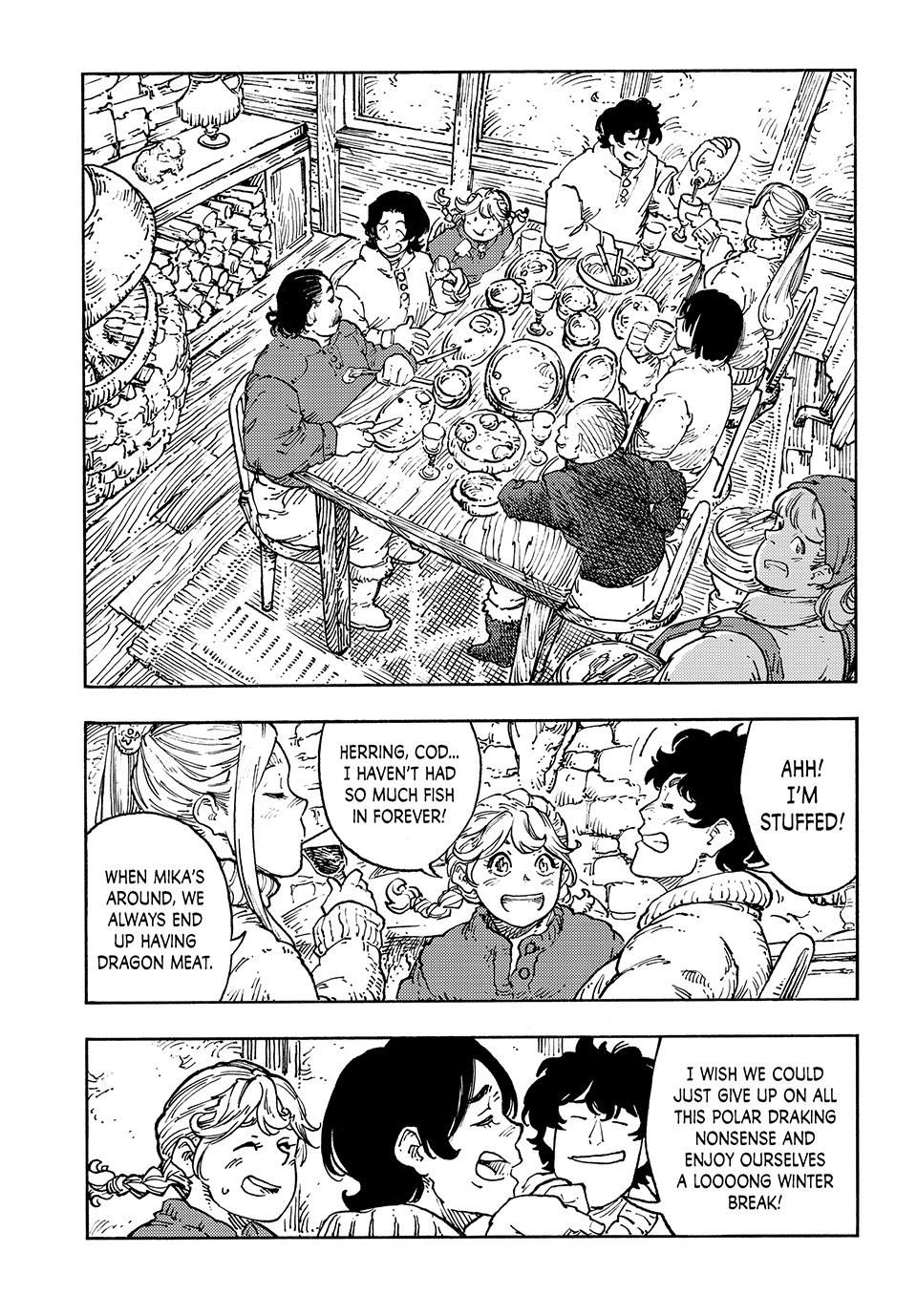 Kuutei Dragons Chapter 100 page 9 - Chapter 100: Break Time White Stew with Meatballs