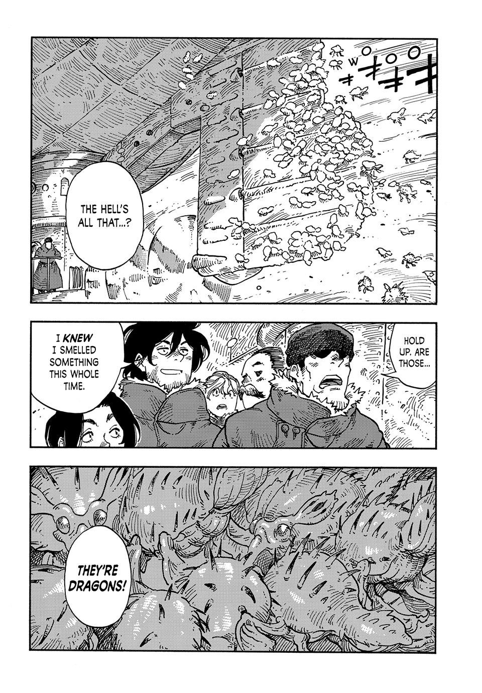 Kuutei Dragons Chapter 104 page 35 - Chapter 104: Blizzard Flying & Ice Cream