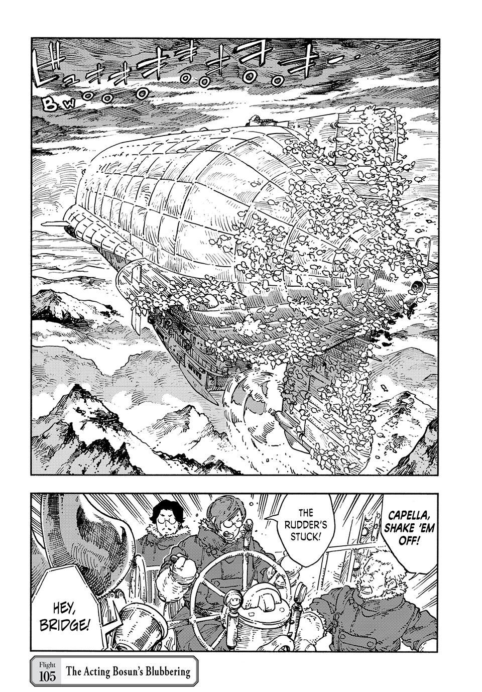 Kuutei Dragons Chapter 105 page 1 - Chapter 105: The Acting Bosun's Blubbering