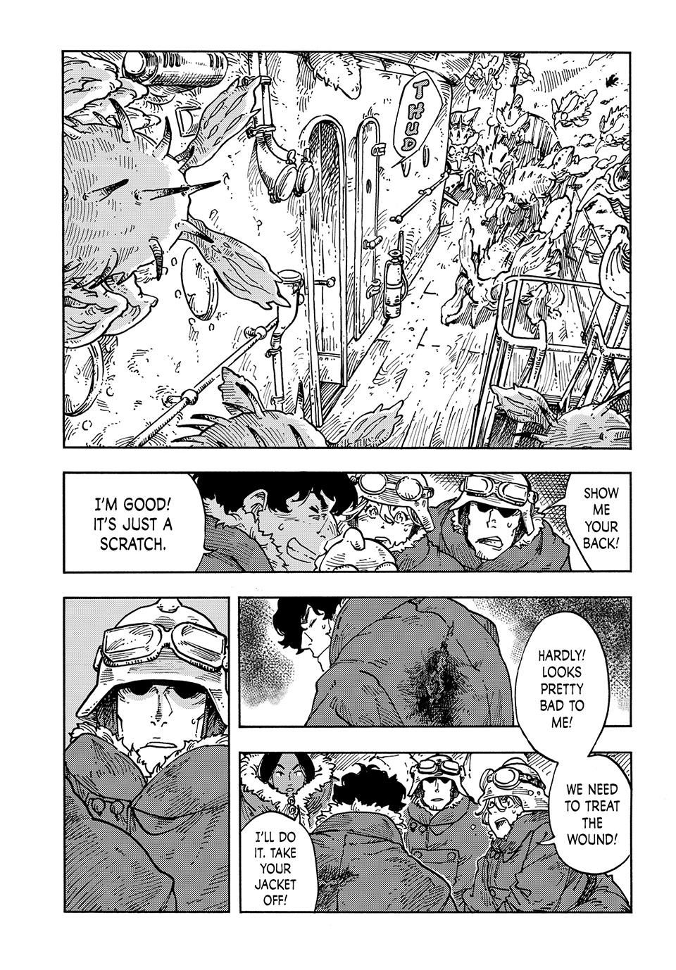 Kuutei Dragons Chapter 105 page 10 - Chapter 105: The Acting Bosun's Blubbering