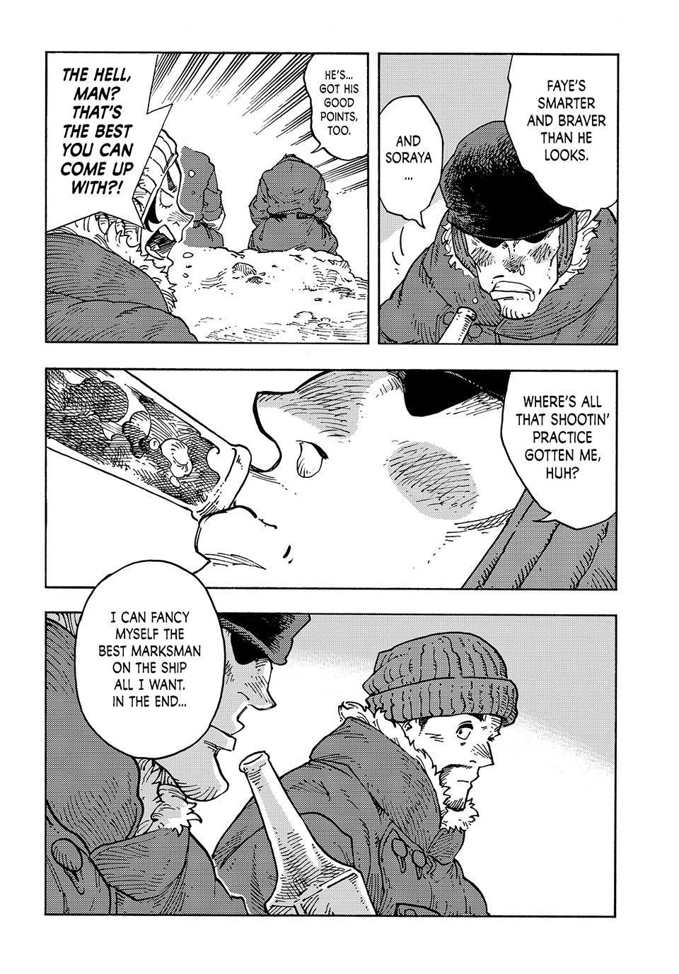 Kuutei Dragons Chapter 105 page 27 - Chapter 105: The Acting Bosun's Blubbering