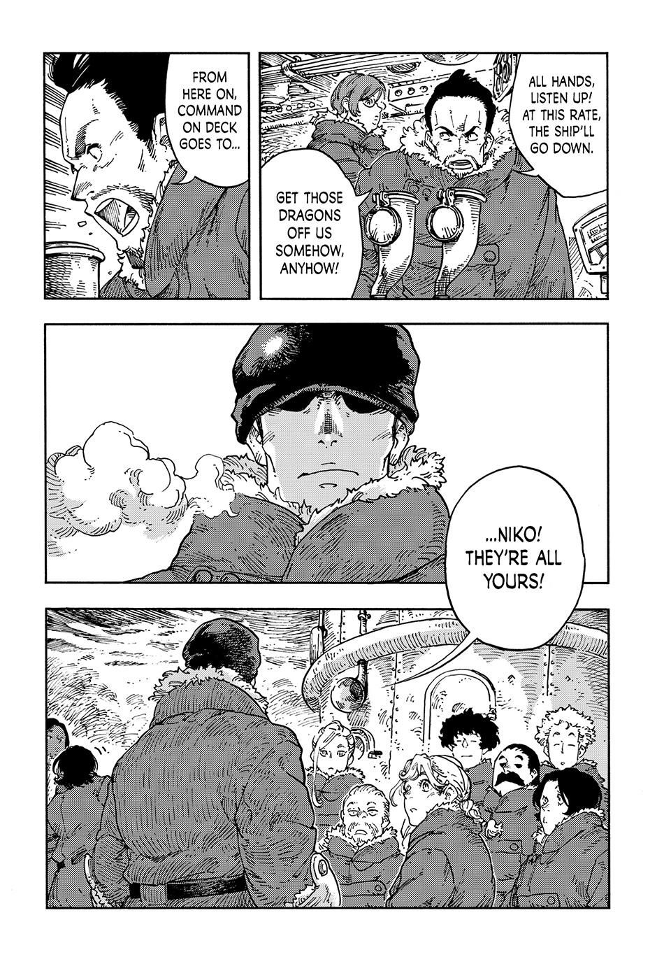 Kuutei Dragons Chapter 105 page 3 - Chapter 105: The Acting Bosun's Blubbering