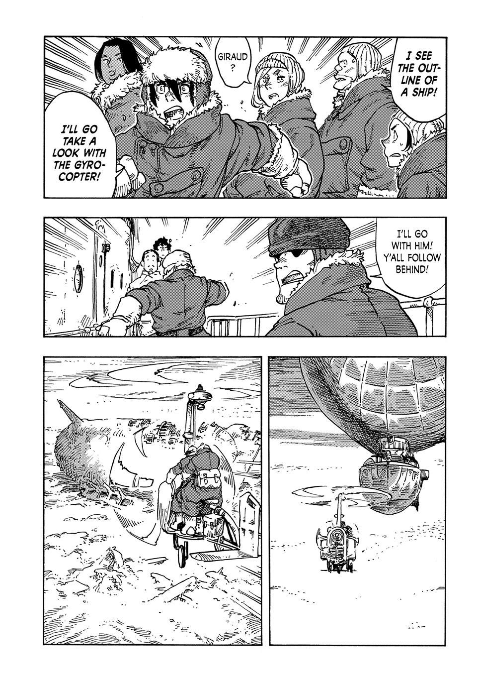 Kuutei Dragons Chapter 105 page 34 - Chapter 105: The Acting Bosun's Blubbering