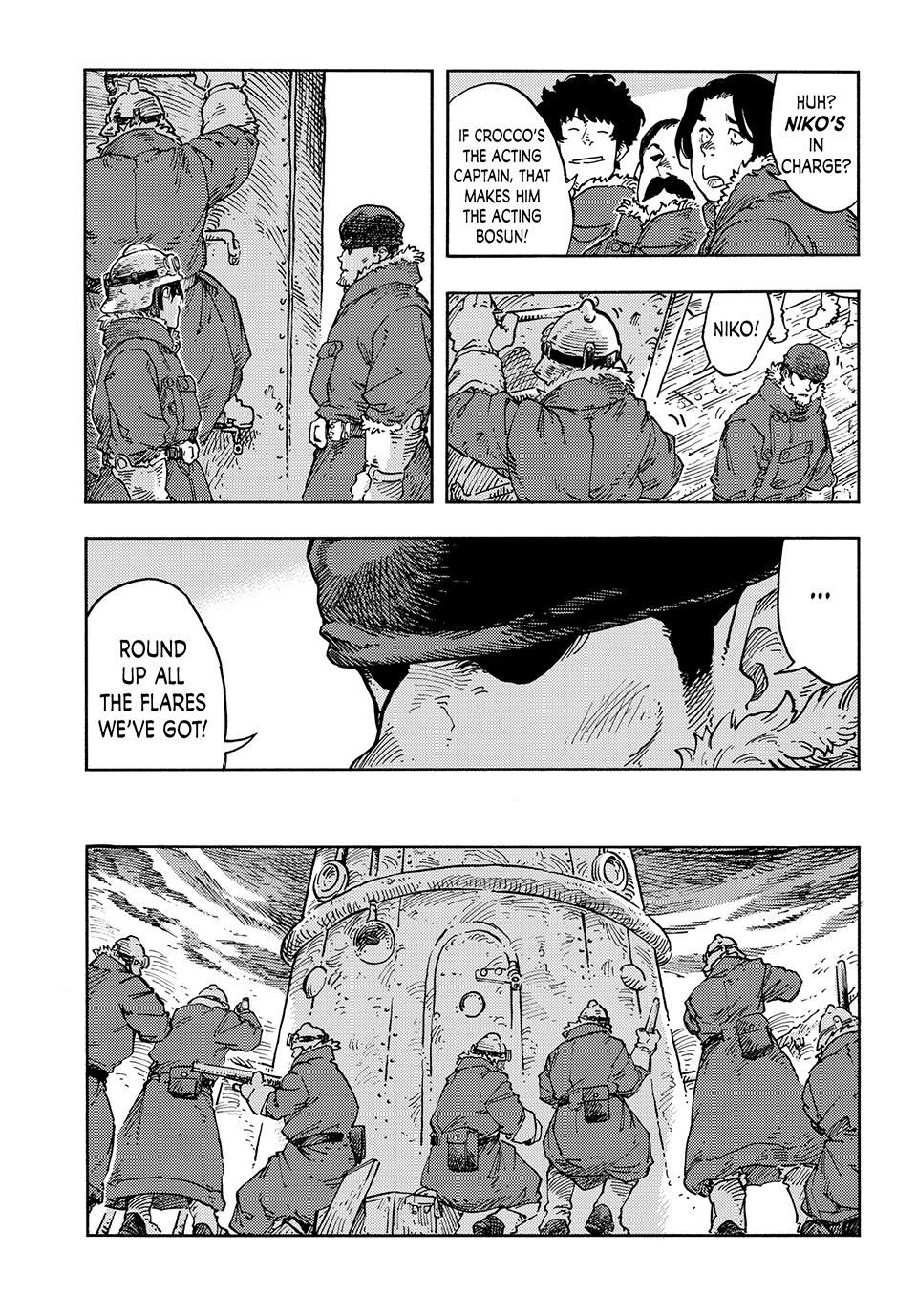 Kuutei Dragons Chapter 105 page 4 - Chapter 105: The Acting Bosun's Blubbering