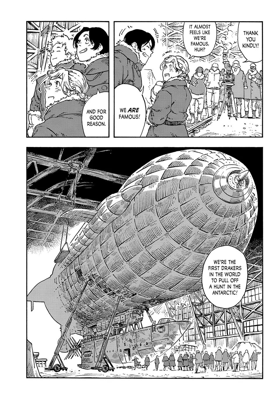 Kuutei Dragons Chapter 112 page 3 - Chapter 112: Relaunch & Ebon Emperor's Stroganina