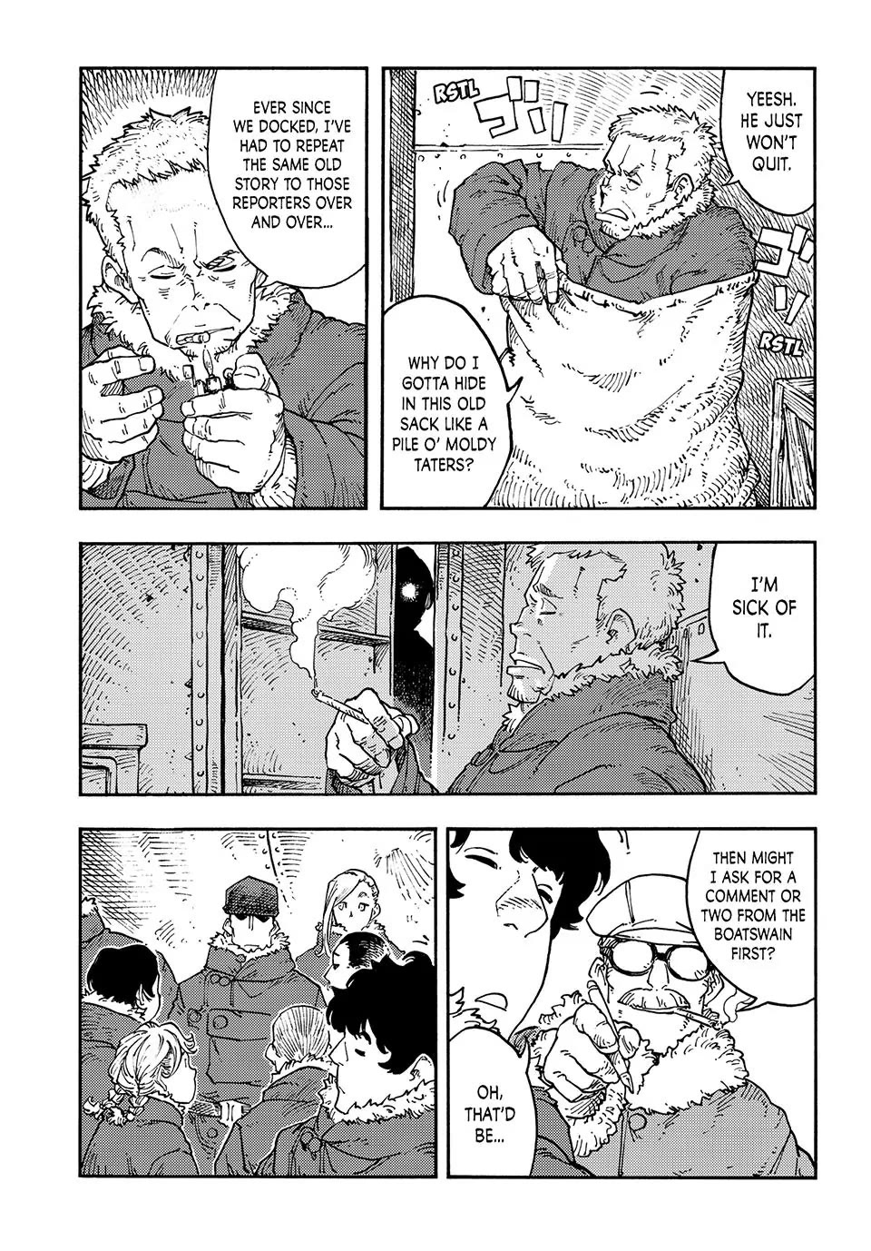 Kuutei Dragons Chapter 112 page 5 - Chapter 112: Relaunch & Ebon Emperor's Stroganina
