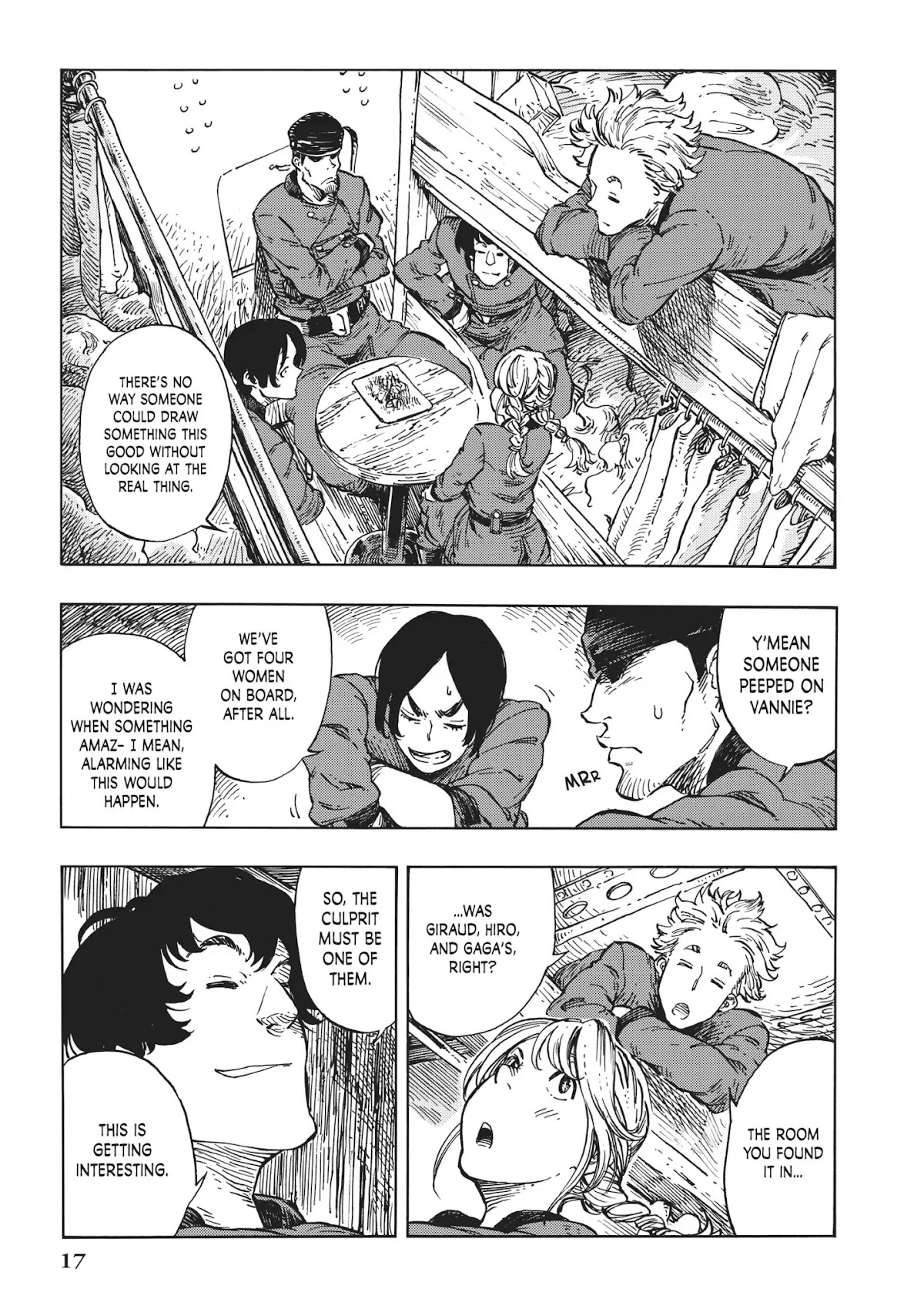 Kuutei Dragons Chapter 12 page 17 - Chapter 12: Jerky & Portraits