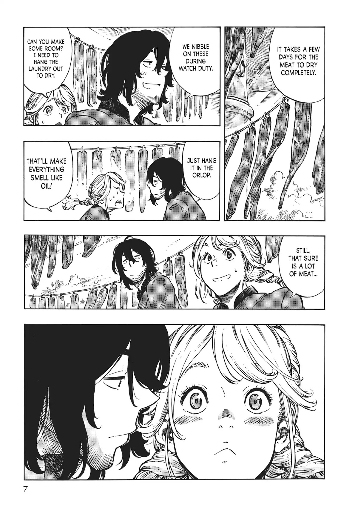 Kuutei Dragons Chapter 12 page 7 - Chapter 12: Jerky & Portraits