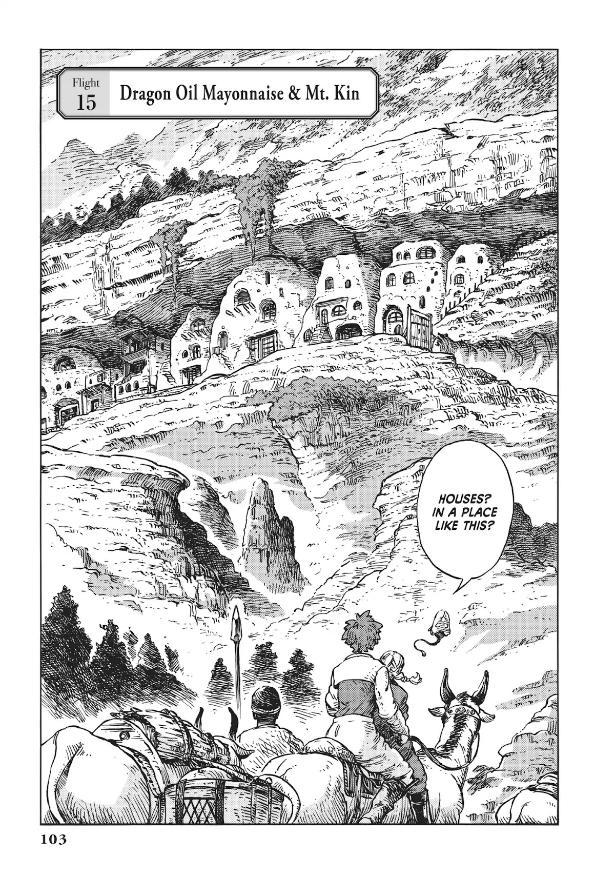 Kuutei Dragons Chapter 15 page 1 - Chapter 15: Dragon Oil Mayonnaise & Mt. Kin