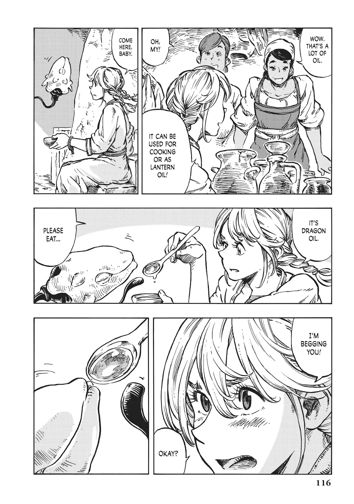 Kuutei Dragons Chapter 15 page 14 - Chapter 15: Dragon Oil Mayonnaise & Mt. Kin