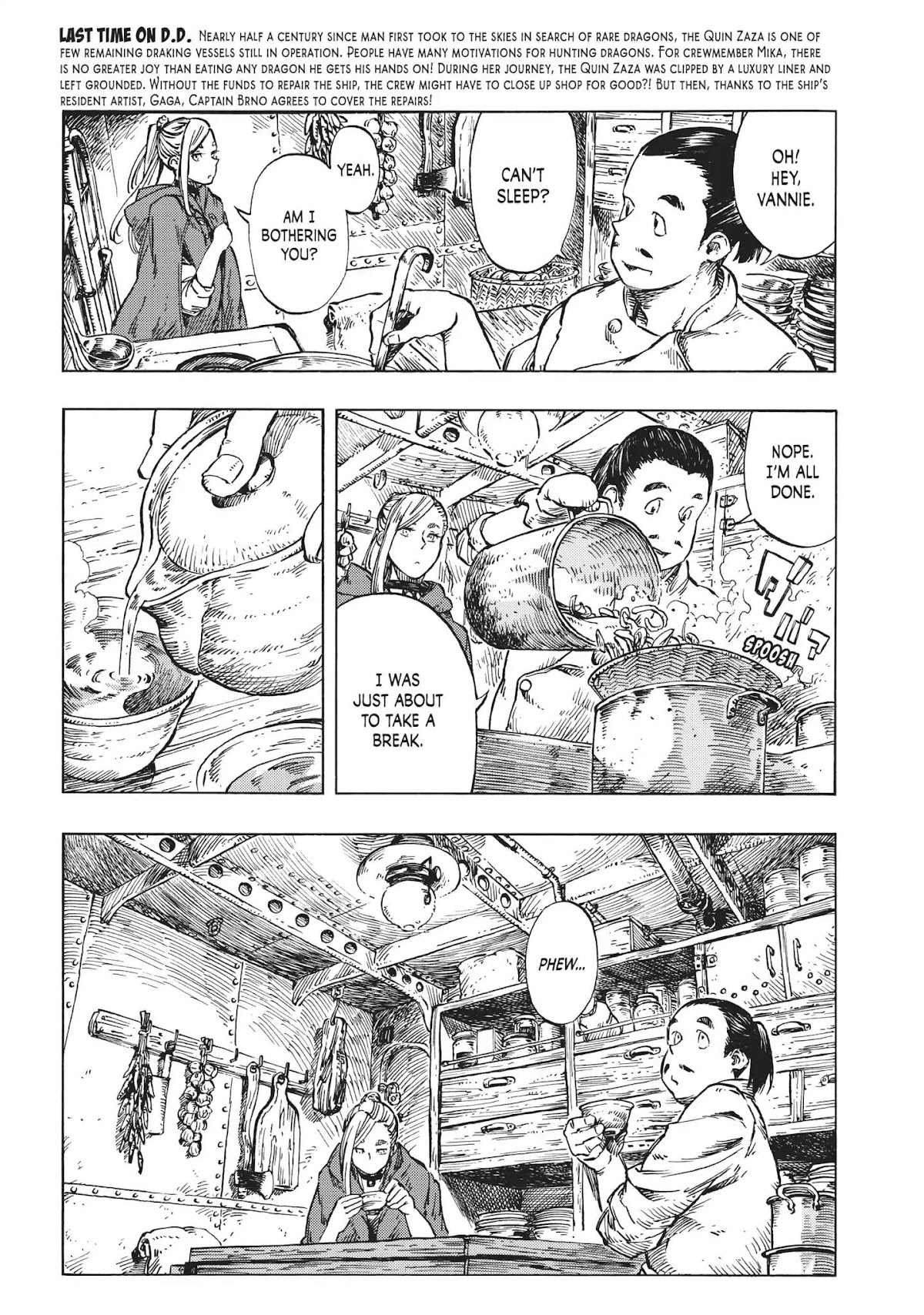 Kuutei Dragons Chapter 21 page 4 - Chapter 21
