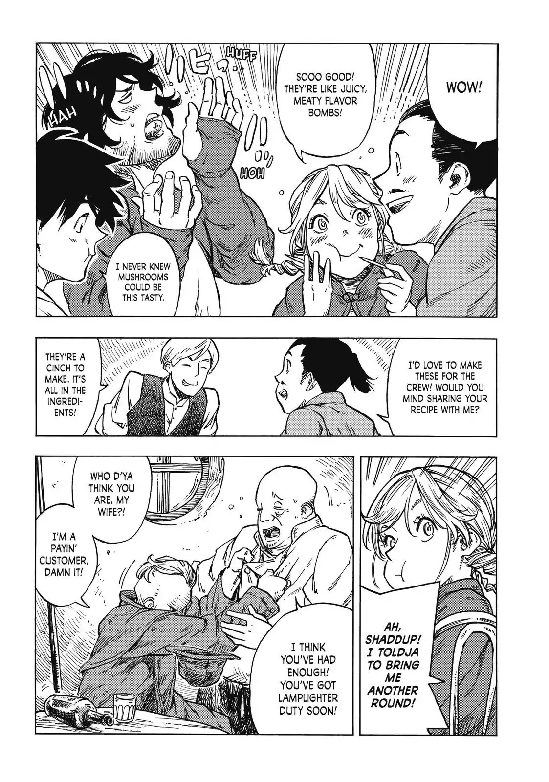 Kuutei Dragons Chapter 26 page 22 - Chapter 26: Drunks & Ham-Stuffed Mushrooms