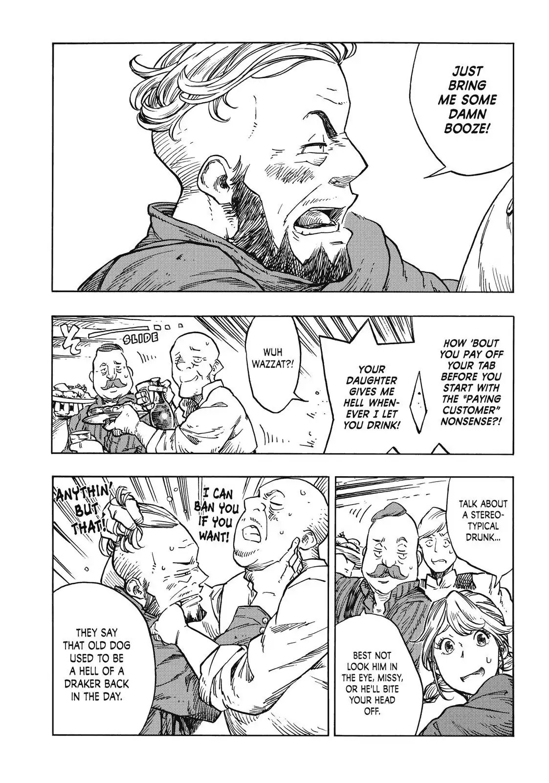 Kuutei Dragons Chapter 26 page 23 - Chapter 26: Drunks & Ham-Stuffed Mushrooms