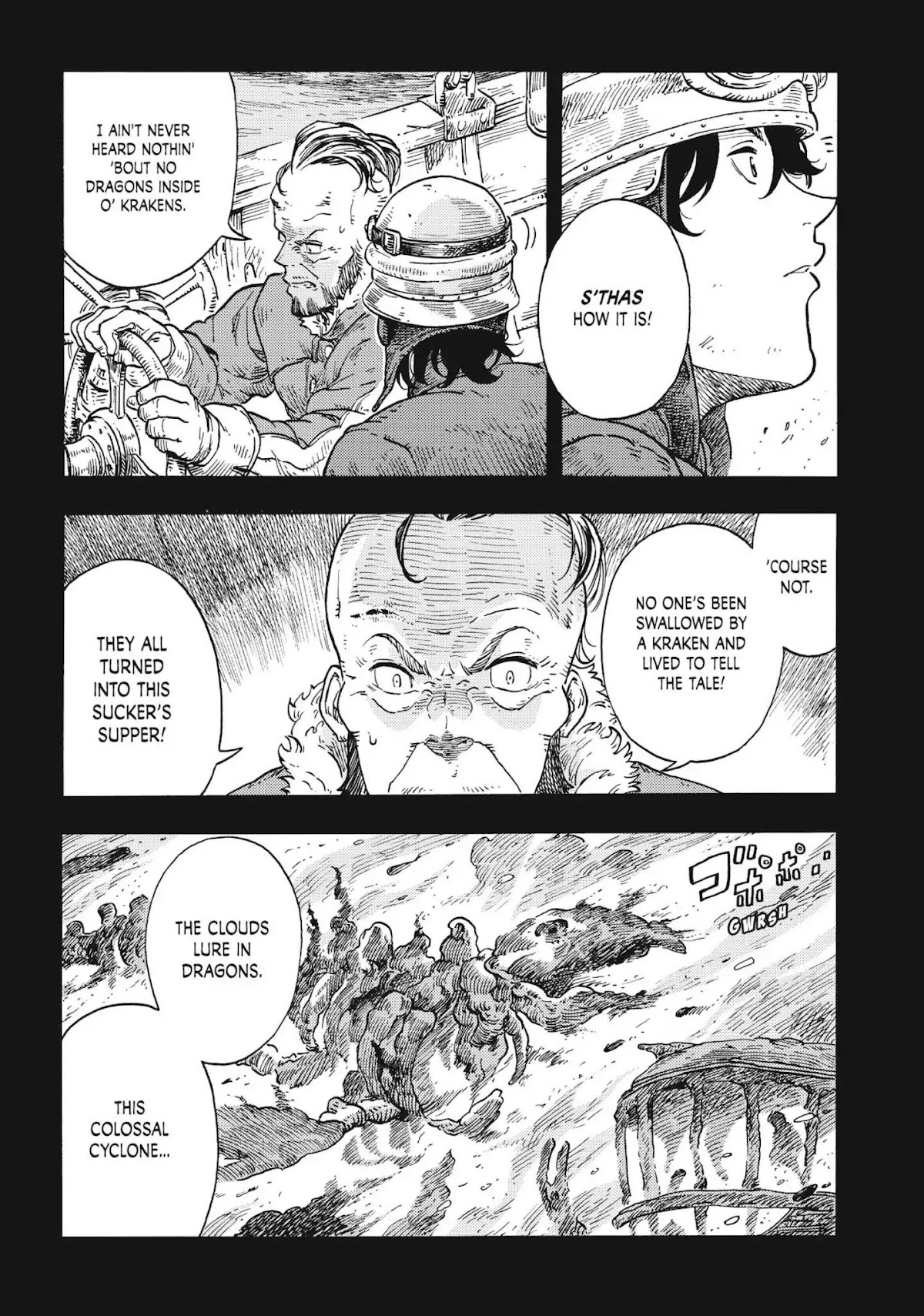 Kuutei Dragons Chapter 30 page 13 - Chapter 30: Escaping The Storm