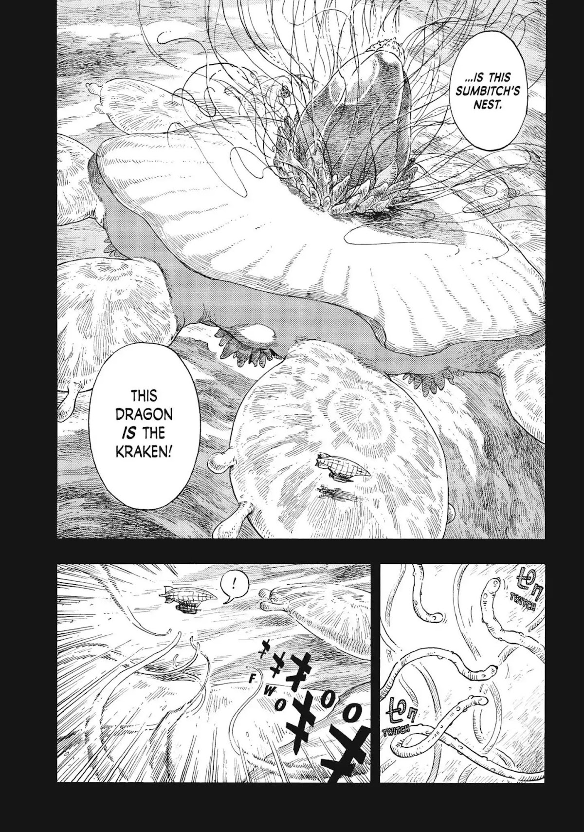 Kuutei Dragons Chapter 30 page 14 - Chapter 30: Escaping The Storm