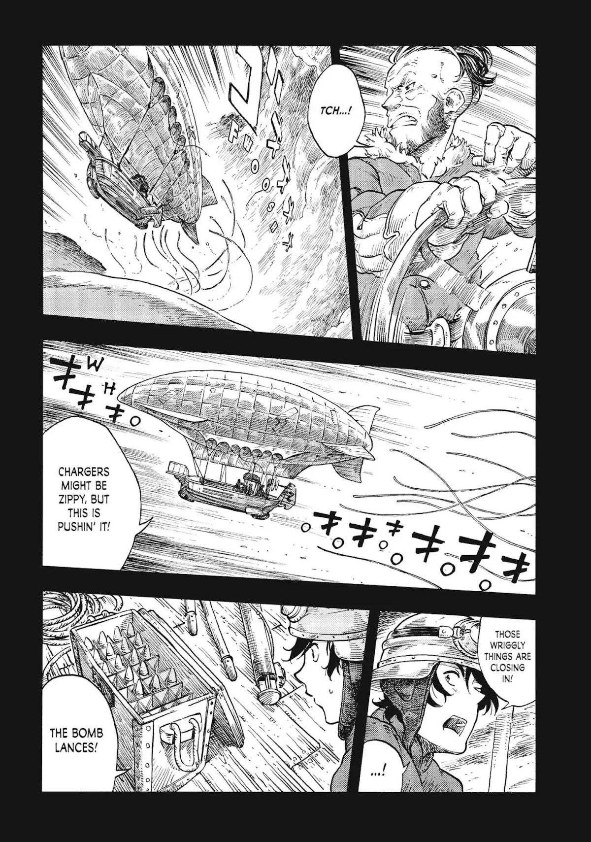 Kuutei Dragons Chapter 30 page 15 - Chapter 30: Escaping The Storm