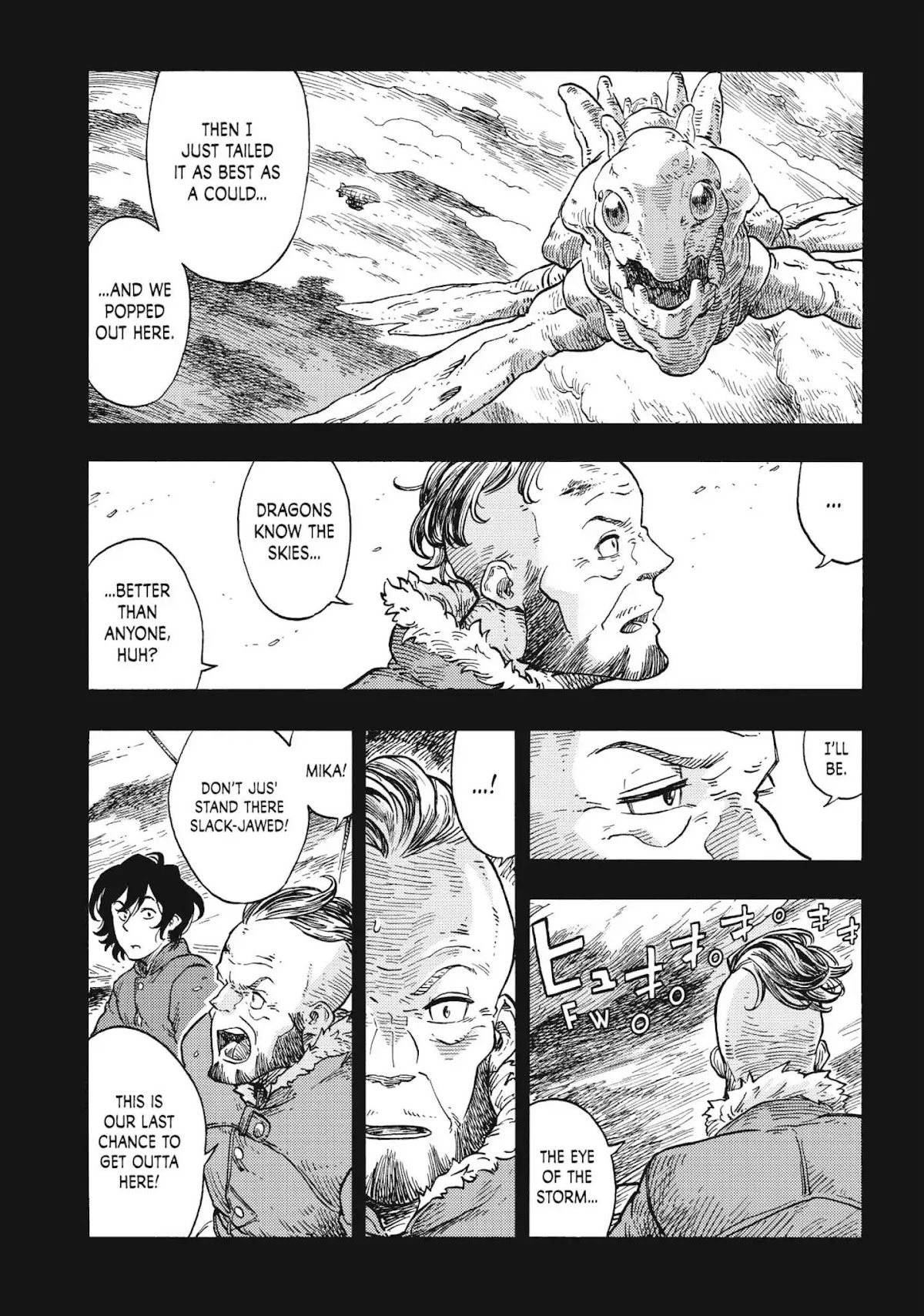 Kuutei Dragons Chapter 30 page 5 - Chapter 30: Escaping The Storm