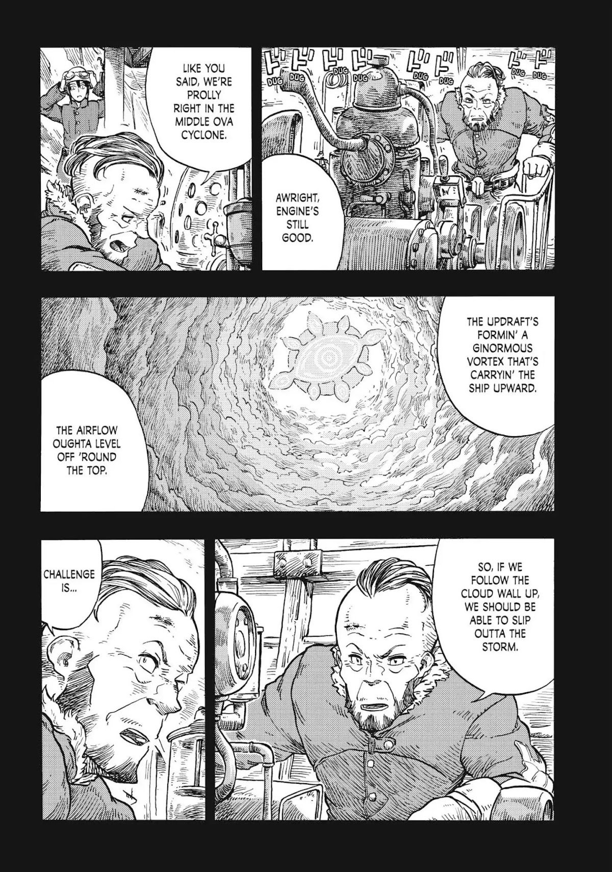 Kuutei Dragons Chapter 30 page 6 - Chapter 30: Escaping The Storm