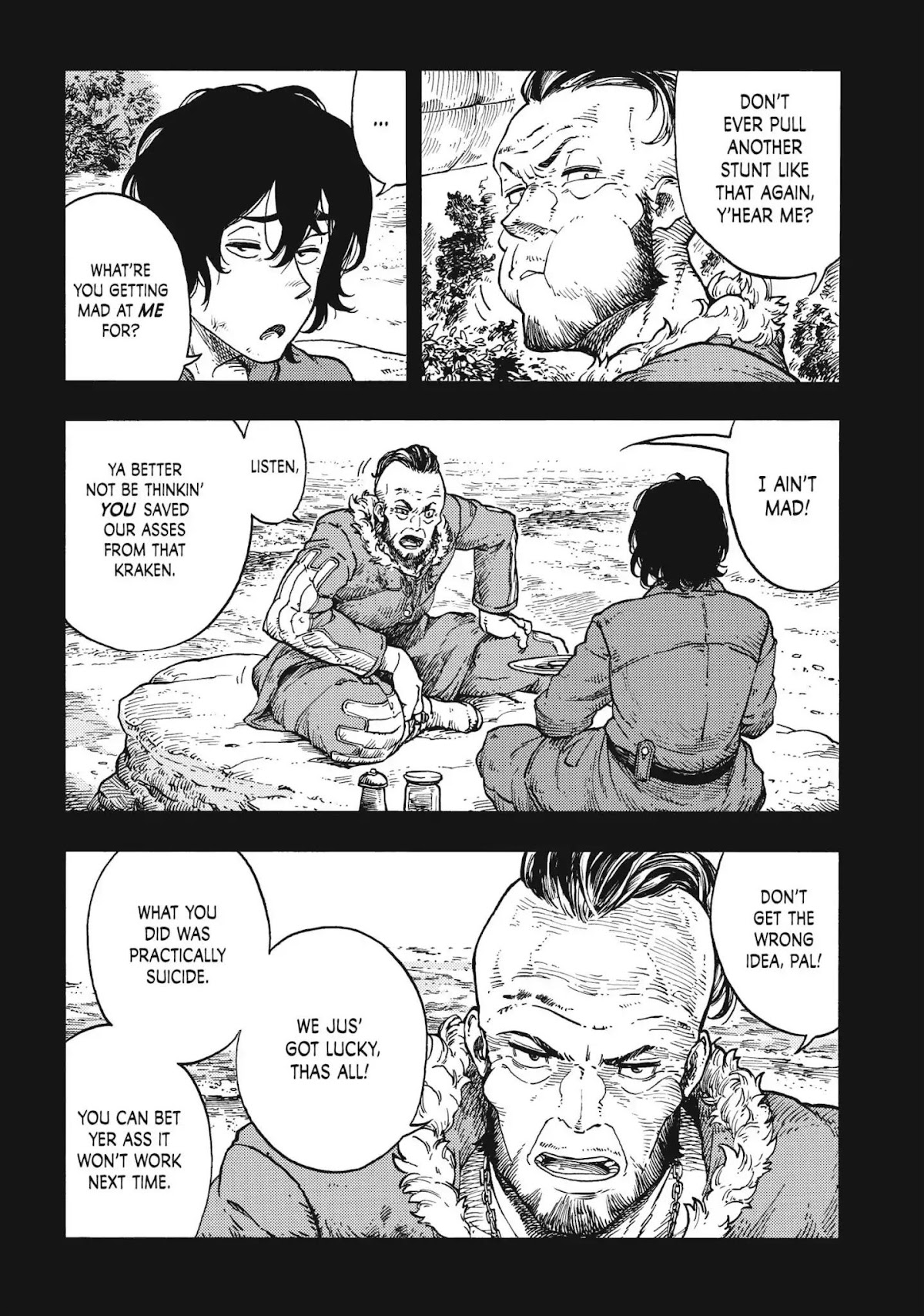Kuutei Dragons Chapter 31 page 6 - Chapter 31: Brawl & Kraken Carpaccio