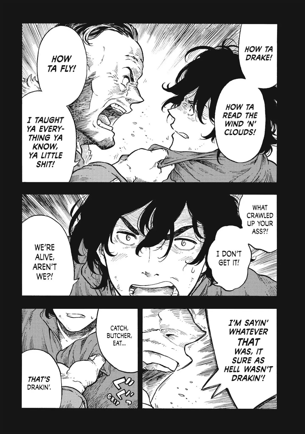 Kuutei Dragons Chapter 31 page 8 - Chapter 31: Brawl & Kraken Carpaccio