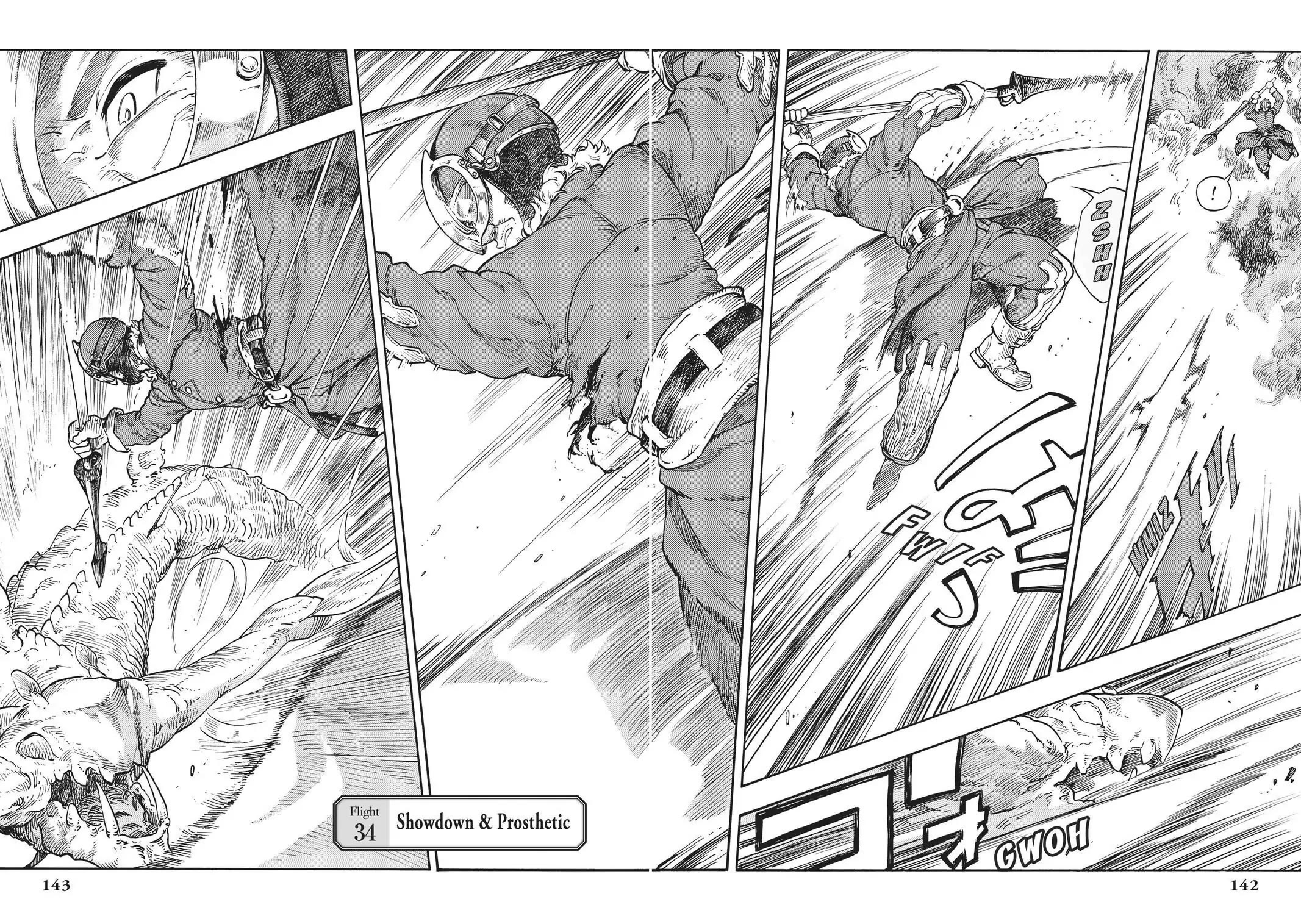 Kuutei Dragons Chapter 34 page 2 - Chapter 34: Showdown & Prosthetic