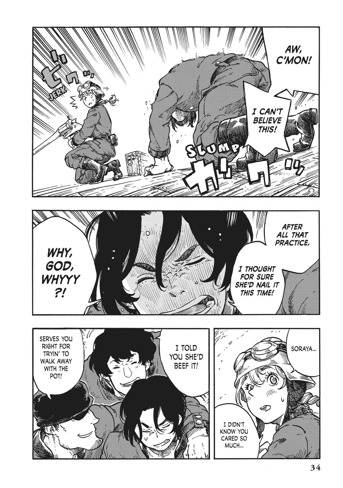 Kuutei Dragons Chapter 36 page 34 - Chapter 36
